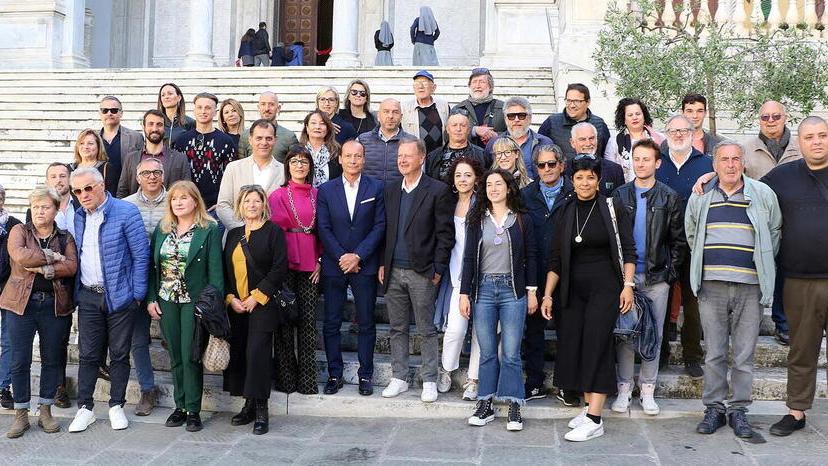 Elezioni, per Enzo Ricci la carica dei 64: «Siamo una squadra motivata»