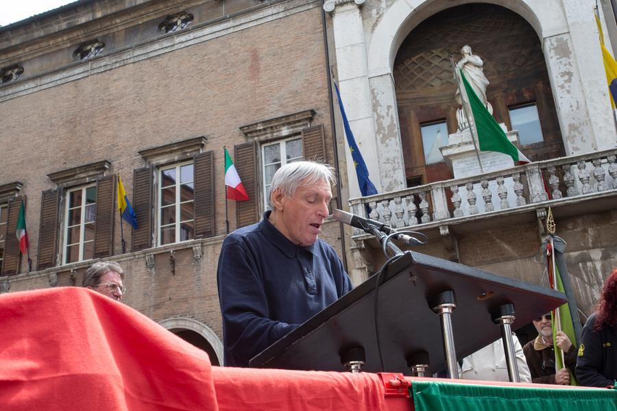 Modena in Festa per il 25 aprile, piazza Grande  “Da qui un segnale a tutto il Paese”