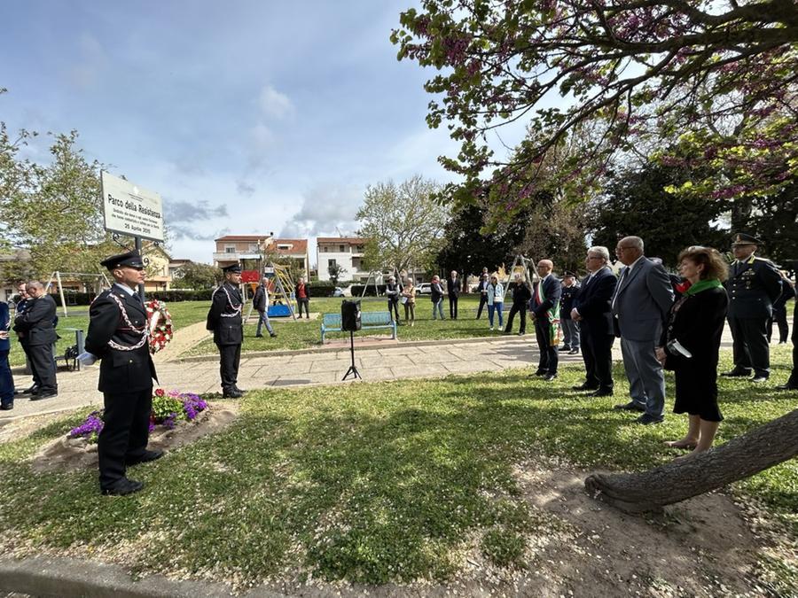 
	La celebrazione del 25 Aprile al Parco della Resistenza

