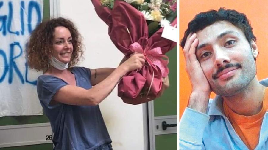 A sinistra Barbara Capovani, psichiatra uccisa a Pisa. A destra Gianluca Paul Seung accusato dell'omicidio