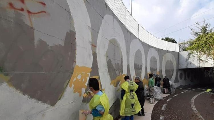 Formigine La street art del Corni per riqualificare il sottopasso ferroviario