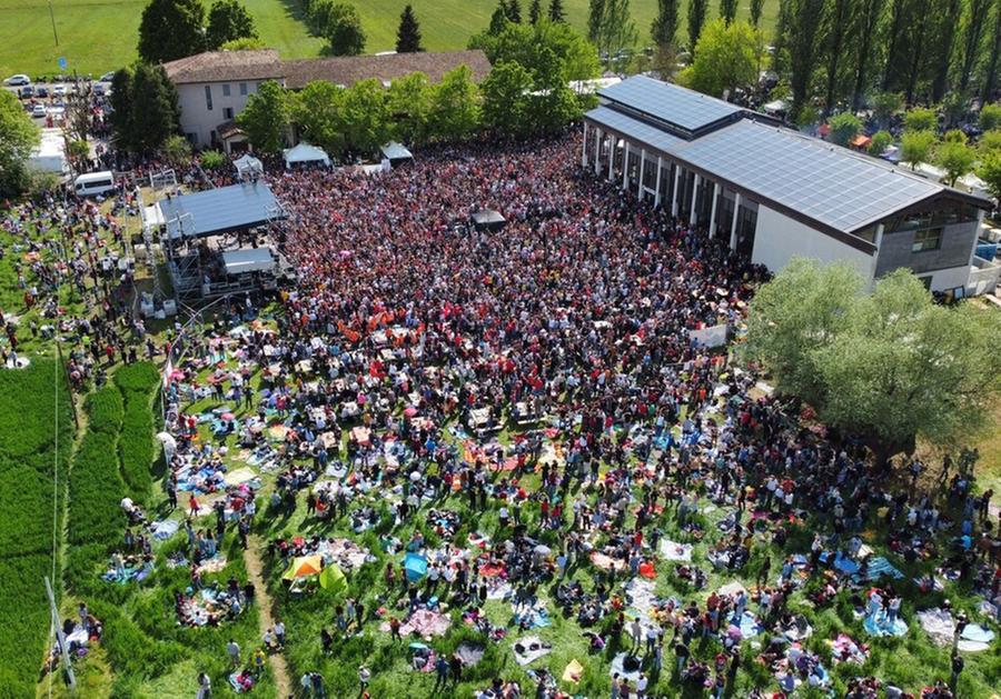 Casa Cervi presa d’assalto a difesa della Costituzione dall’attacco della destra