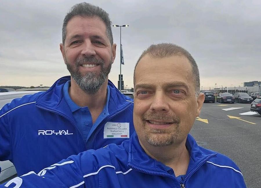 Gianni e Luca, 4 medaglie ai Mondiali per trapiantati