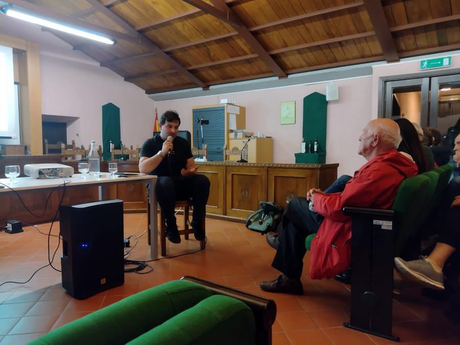 
	Luca Manunza, presidente dell'associazione Perda sonadora

