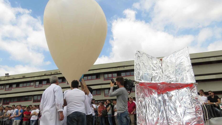 La Lunigiana si avvicina alle stelle con due lanci di un pallone-sonda