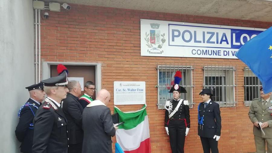 Villacidro, il comando della polizia locale intitolato a Walter Frau