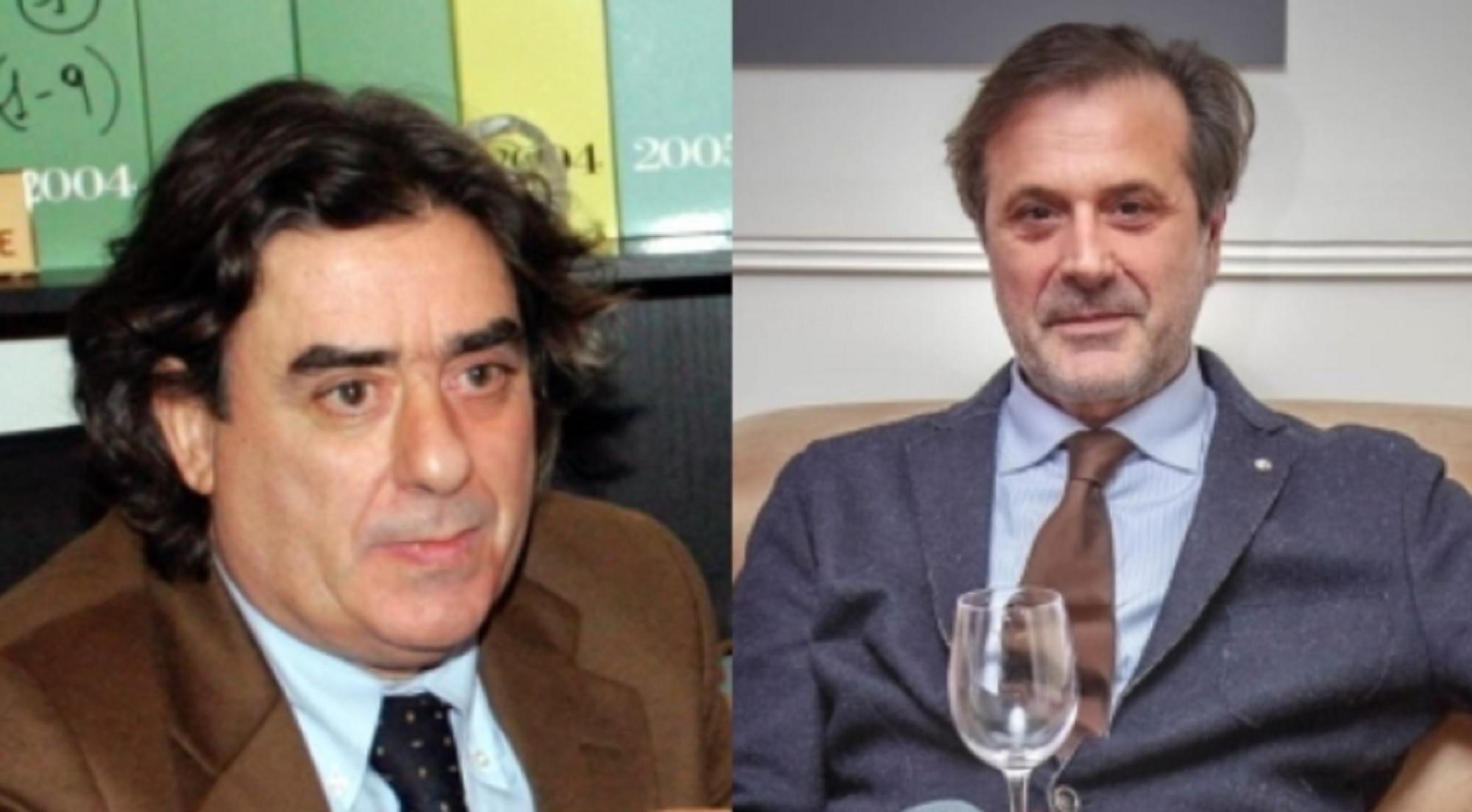A sinistra Giovanni Daveti, a destra Alessandro Moretti