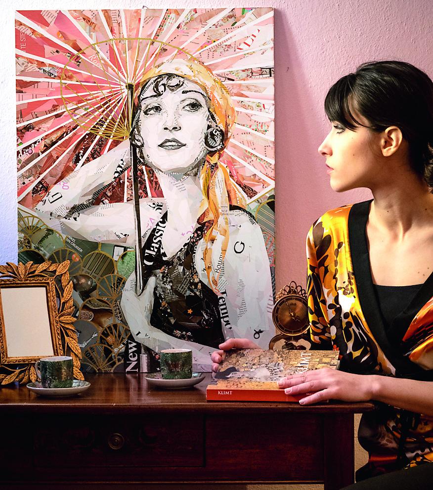 Nei collage di Maddalena Re l’invito ad andare oltre le etichette per scoprire la complessità