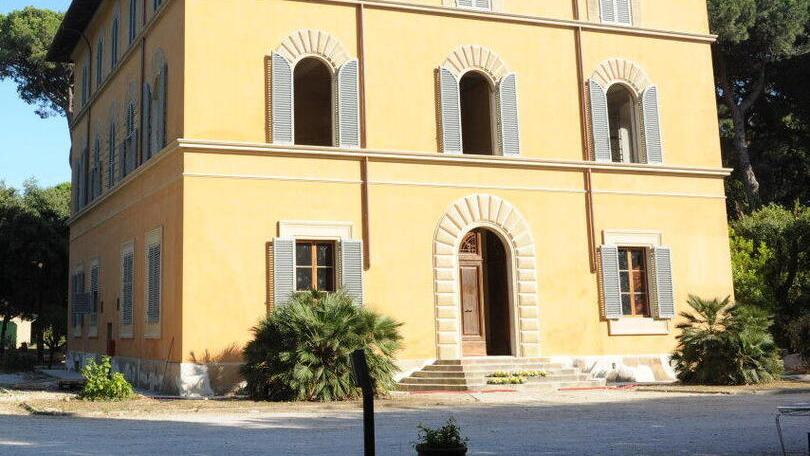 Villa La Versiliana accanto alla sede della omonima Fondazione (archivio)