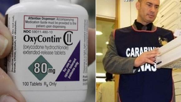 Un carabiniere del Nas e uno dei farmaci