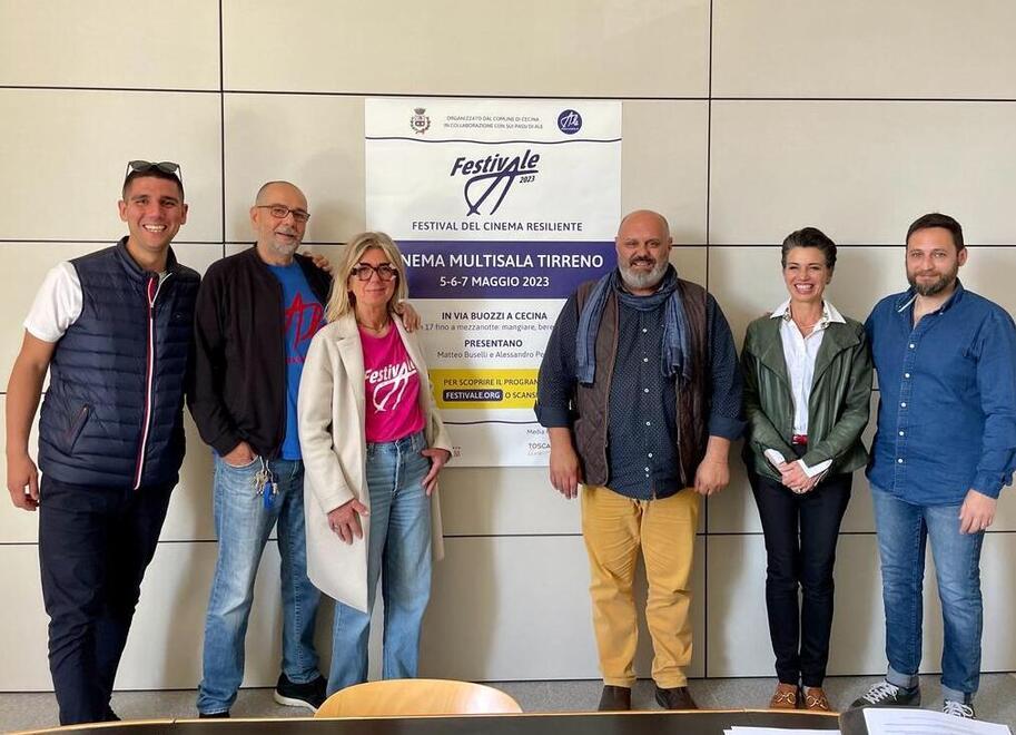 I partecipanti alla conferenza stampa di ieri sul FestivalAle