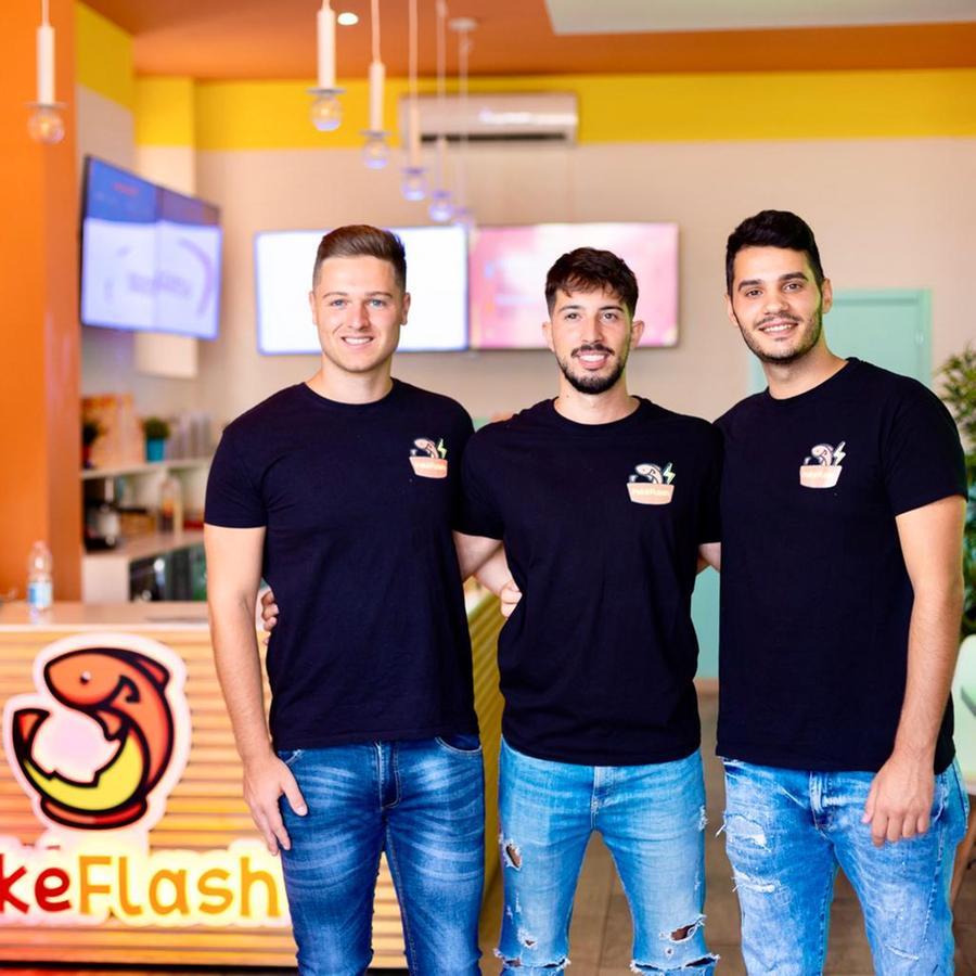 
	I tre giovani titolari

