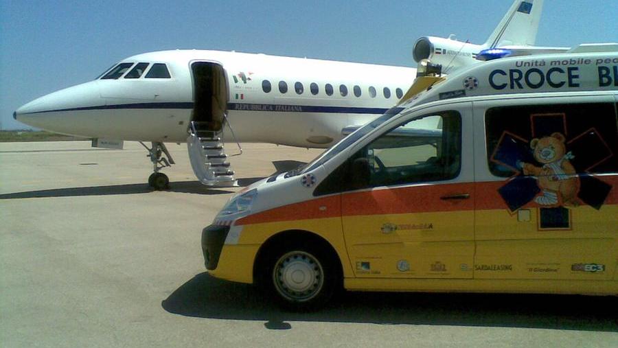 Volo salvavita, immagine di repertorio