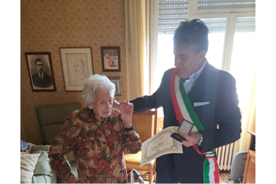 Un’altra centenaria a Cagliari: è Antonina Anedda, sposa dell’ex sindaco di Macomer Salvatore Castagna