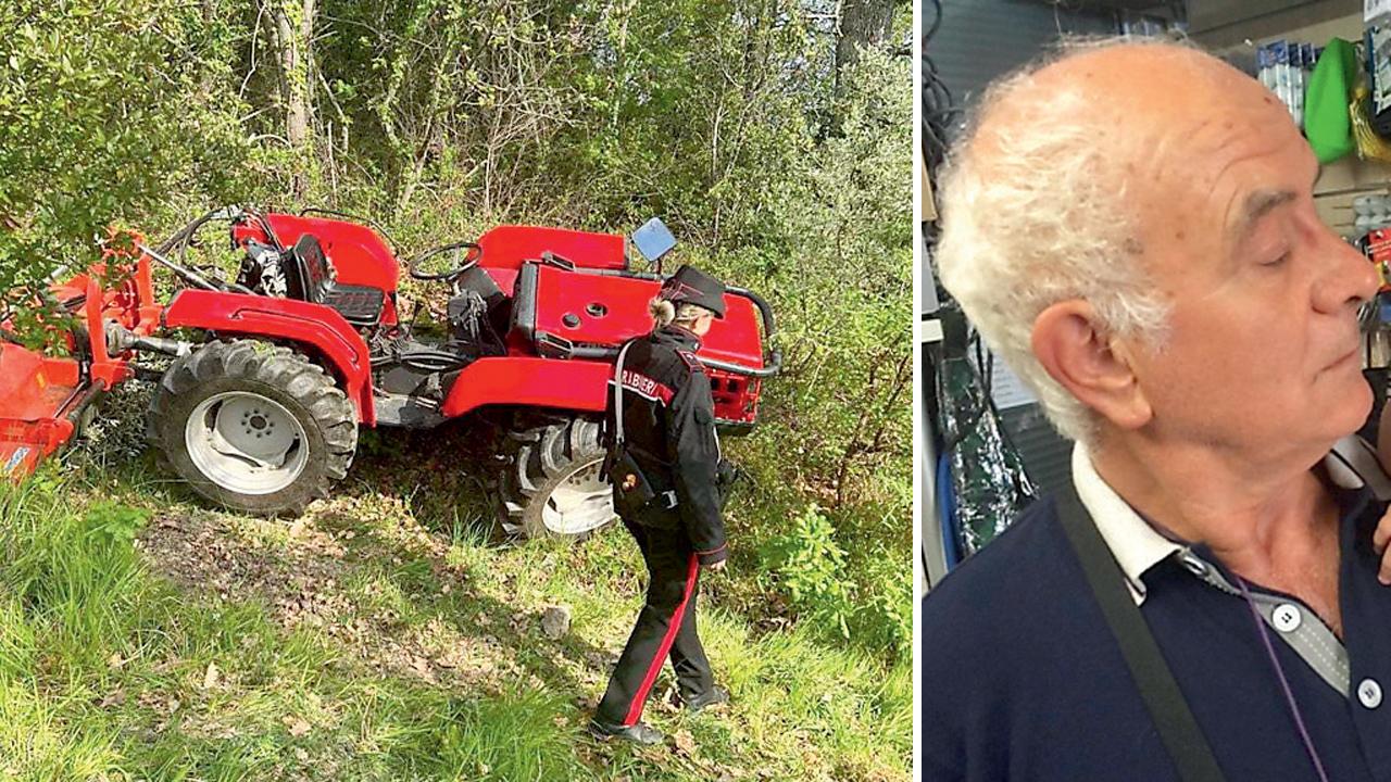 Grosseto, muore a 76 anni sotto il trattore ex docente di educazione fisica