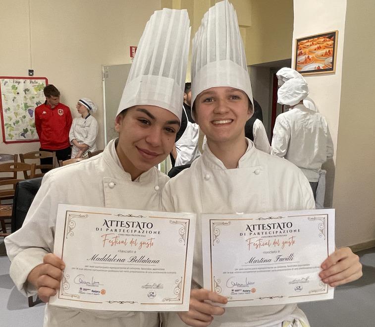 Due studentesse della Val di Cornia trionfano al “Festival del Gusto”