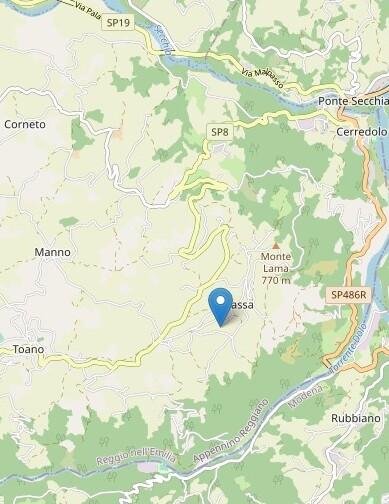 Terremoto di magnitudo 3.1 a  Toano
