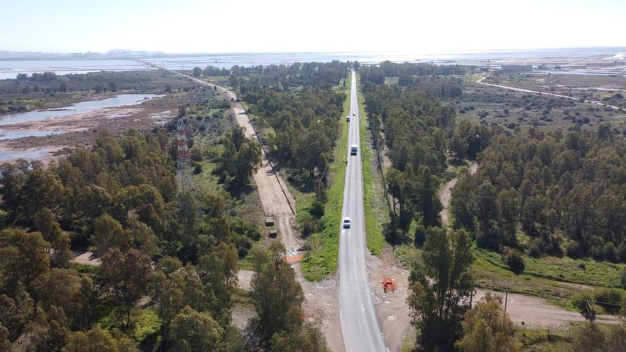 La strada ex Contivecchi quasi pronta come alternativa della statale 195