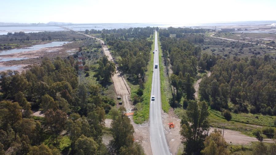 La strada ex Contivecchi quasi pronta come alternativa della statale 195