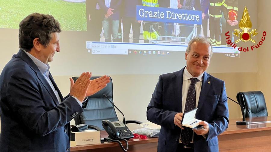 In pensione il direttore regionale dei vigili del fuoco