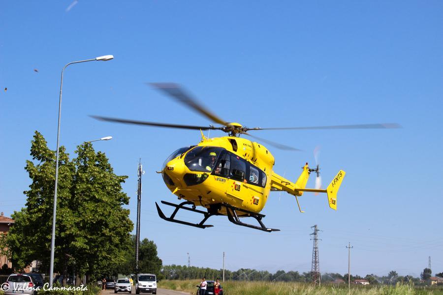 Finale Emilia Grave un ragazzo di 25 anni caduto dalla moto da cross