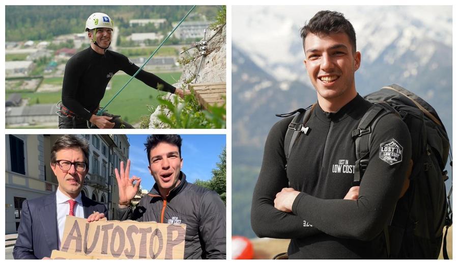 Autostop di Nardella, chi è il ragazzo del video da un milione di click: «Viaggiando ho riscoperto me stesso»