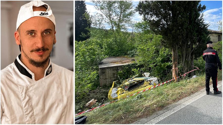 
	Matteo Moriani, la vittima, e il luogo dell'incidente

