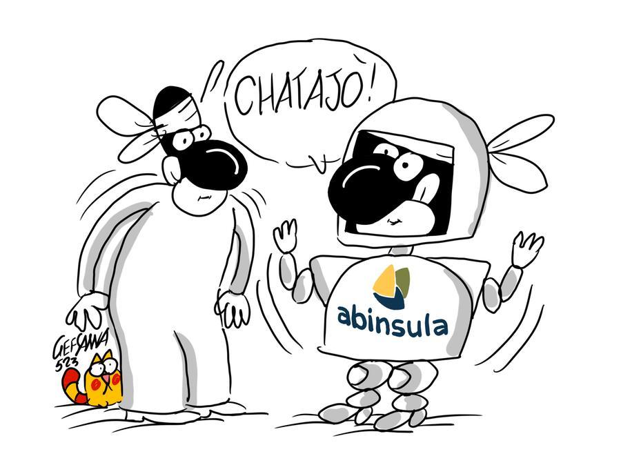 La vignetta di Gef: un’intelligenza artificiale targata Abinsula