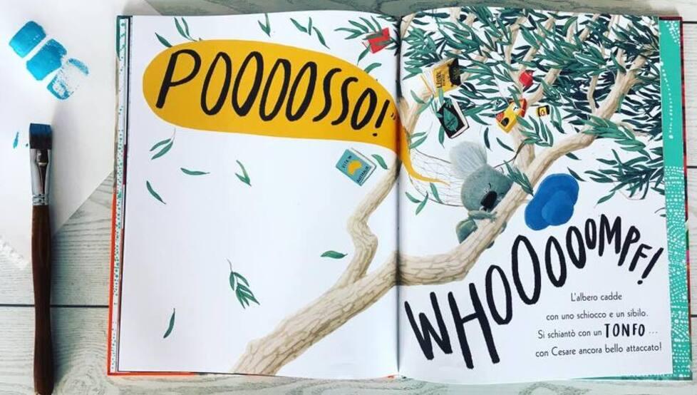 Una illustrazine di Jlim Field per "Un giorno da kola" di ZOOlibri