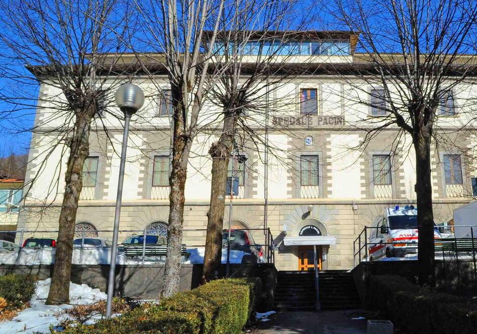 L’ospedale Pacini a San Marcello