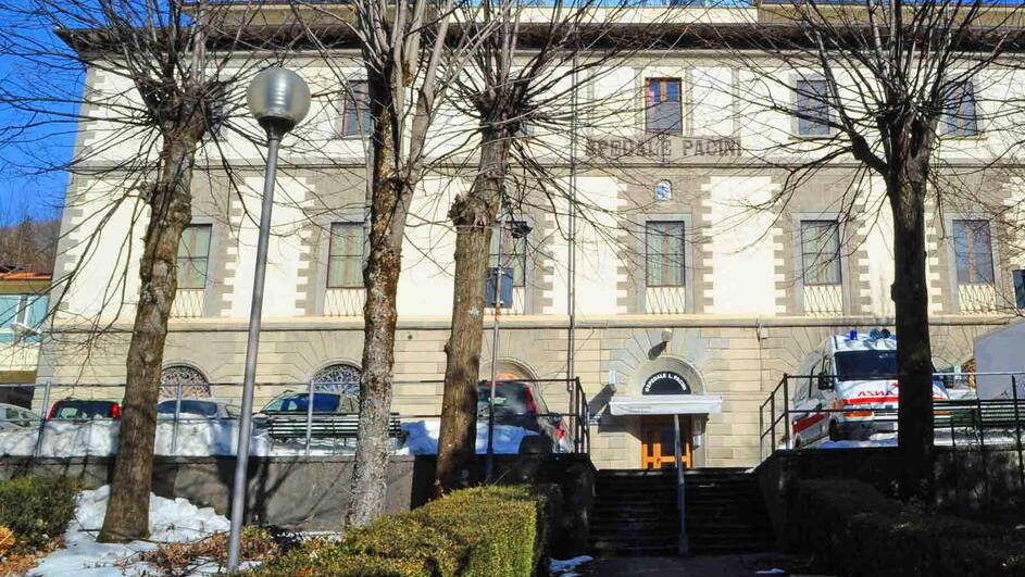L’ospedale Pacini a San Marcello