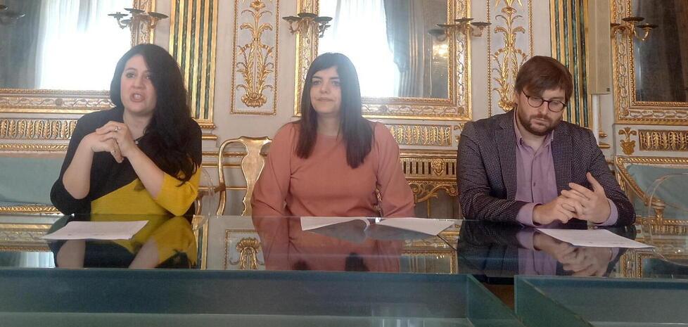 Flavia Piccinni, Mia Pisano e Carmine Gazzanni