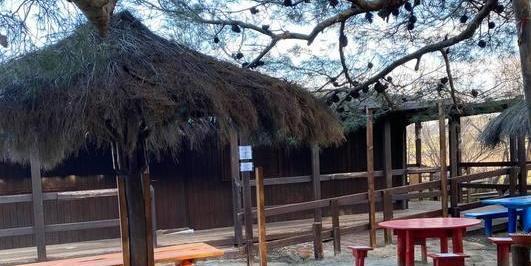 Uno scorcio della struttura in località Il Pino