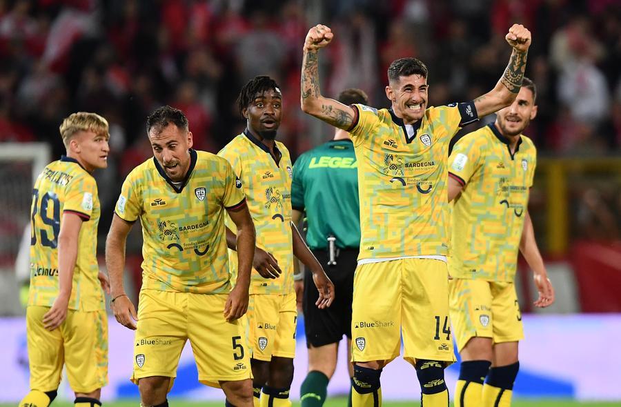 Cagliari travolgente: 5 gol a Perugia