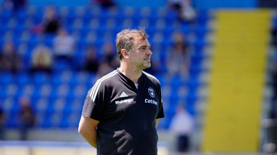 
	Mister Luca D'Angelo: il suo Pisa ora &egrave; in piena crisi (Foto LaPresse)

