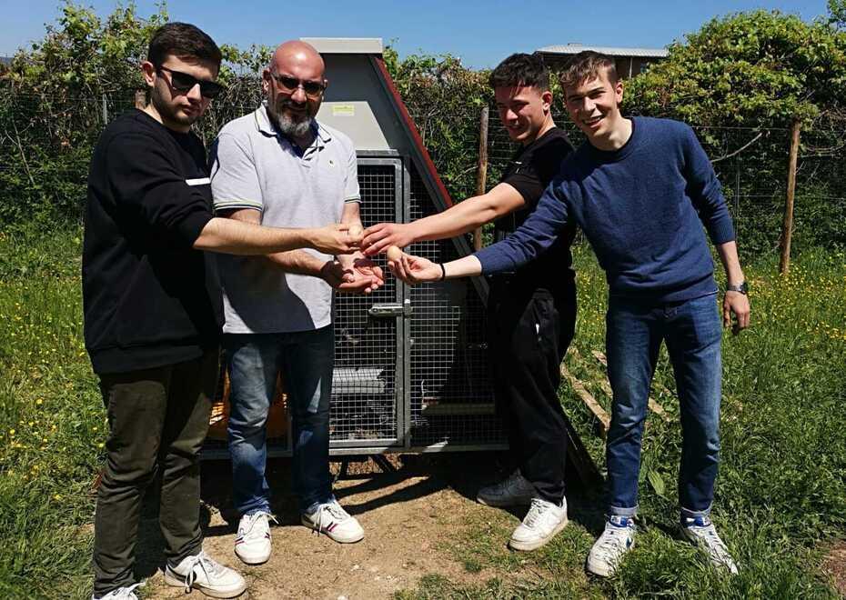 Un momento del progetto dell’Istituto Fermi di Pontedera