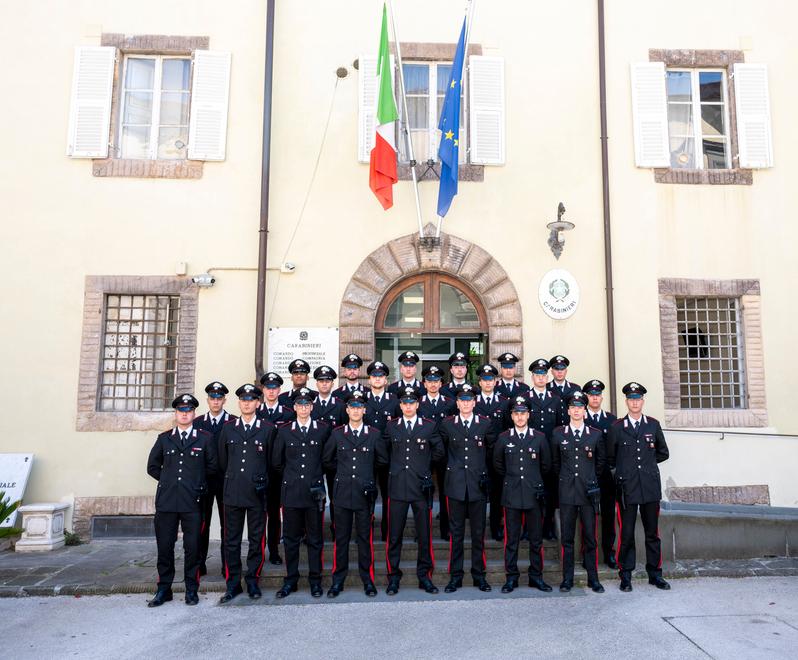 23 carabinieri (10 in Lucchesia e 13 in Versilia) che andranno a rafforzare le caserme del territorio provinciale