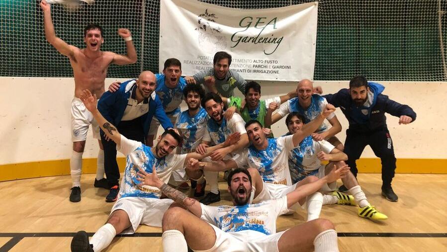 La squadra del Versilia calcio a 5
