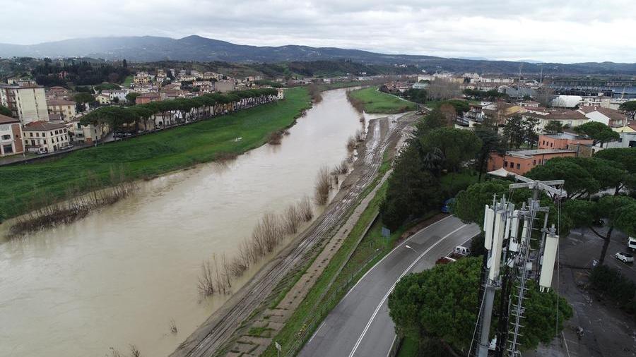 Ecco 2,7 milioni di euro per rinforzare gli argini dell’Arno tra Empoli e Vinci