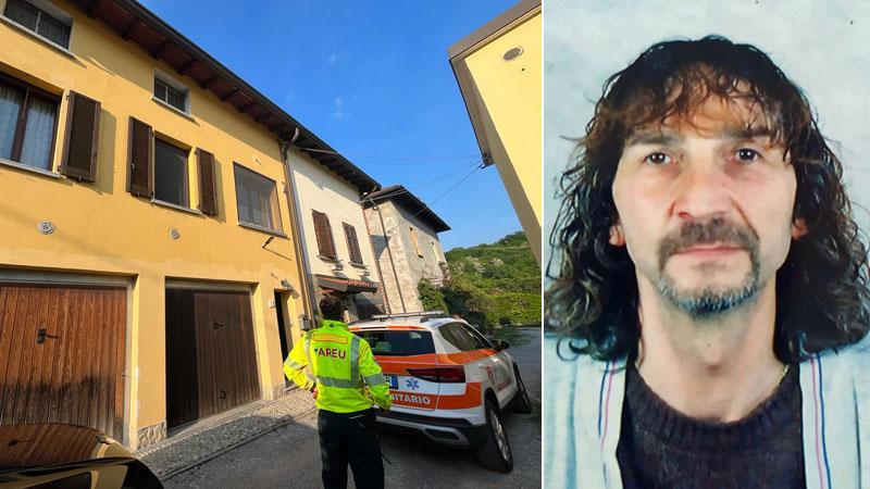 La casa dove l’uomo ha tentato di uccidere la ex compagna prima di spararsi, e Maurizio Beghé