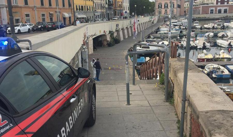 
	Il punto dove &egrave; stato trovato il 45enne (foto Stefanini/Silvi)


