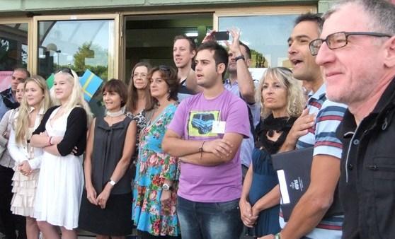 Cerimonia di benvenuto per sedici studenti svedesi
