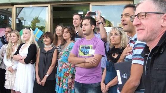 Cerimonia di benvenuto per sedici studenti svedesi