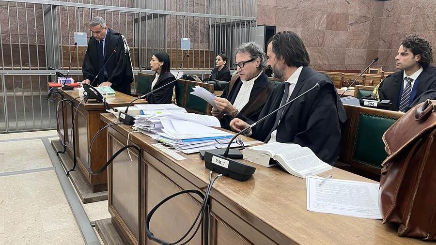 Il processo in Corte d'Assise a Sassari a Davide Iannelli accusato di omicidio premeditato aggravato dalla crudeltà <em>(foto Mauro Chessa)</em>