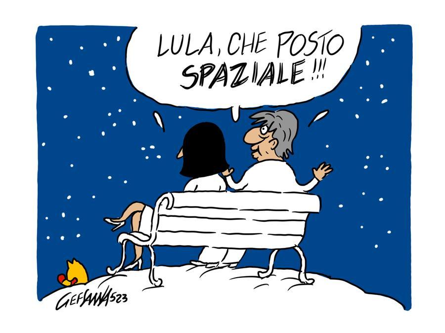 La vignetta di Gef: Sos Enattos, una postazione spaziale