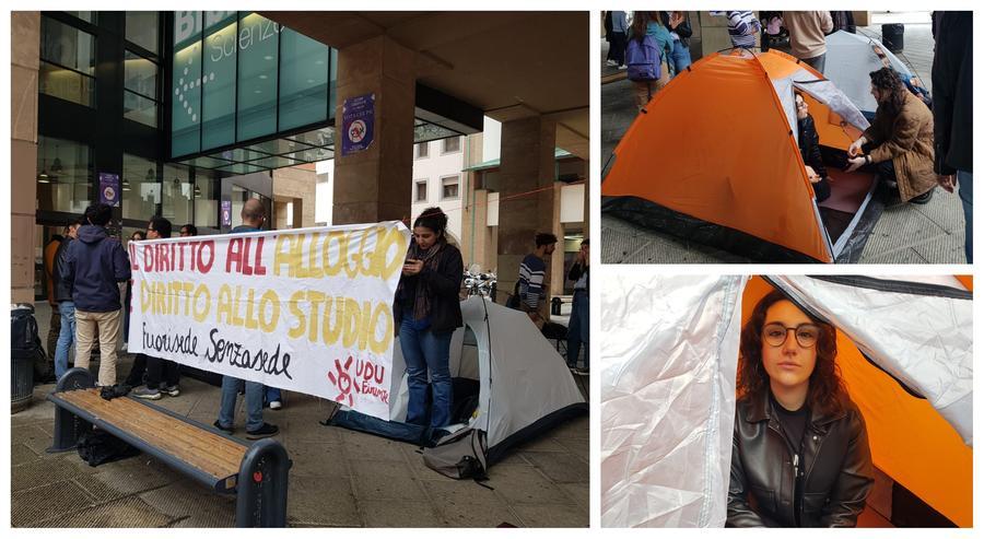 Firenze, scatta occupy-ateneo: gli studenti in tenda contro il caro affitti