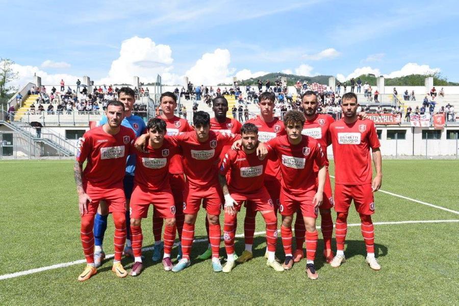 
	I biancorossi scesi in campo contro il Ghiviborgo

