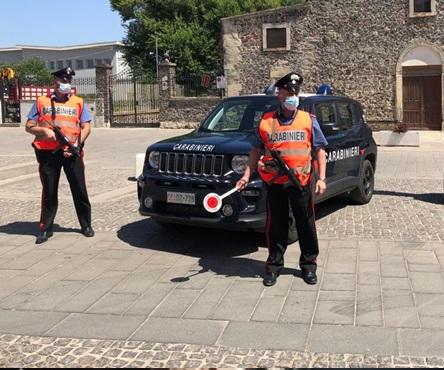 Un posto di controllo dei carabinieri di Ploaghe
