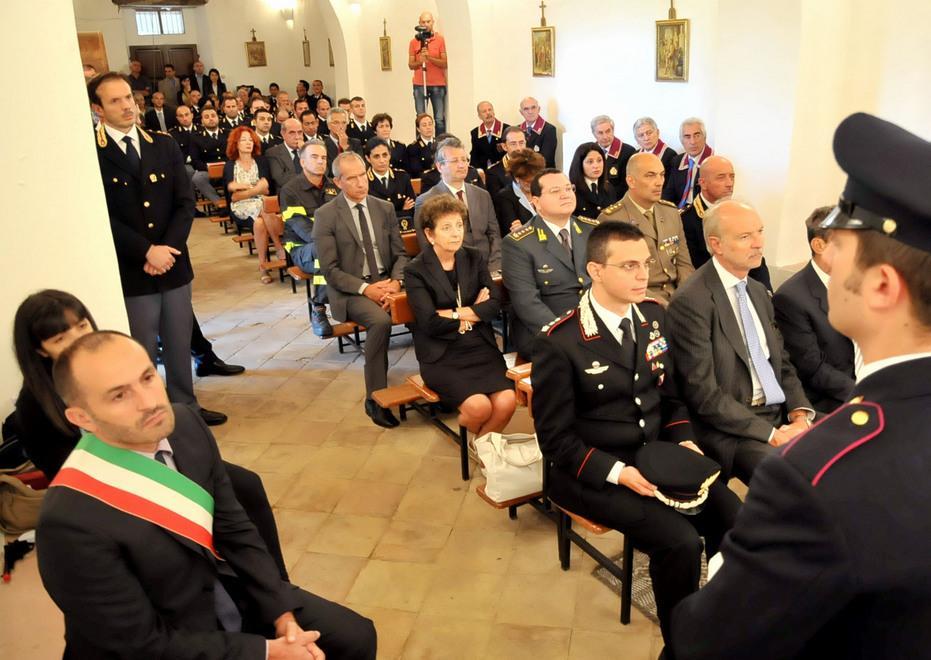 La polizia ha festeggiato il suo patrono San Michele 