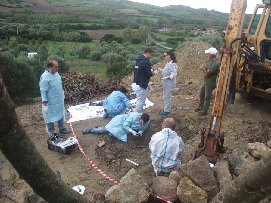 
	Il ritrovamento delle ossa cinque anni fa

